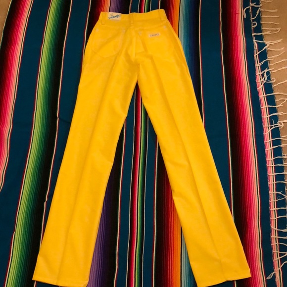 Wrangler Other - NWT Vintage Linen Yellow Wranglers
